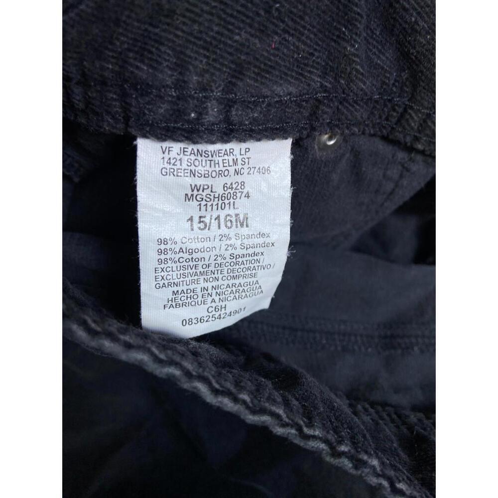 Vintage RIDERS COPPER Flocked Ombré Corduroy Large Bootcut 15/16M 36x31 Stretch - Picture 8 of 9